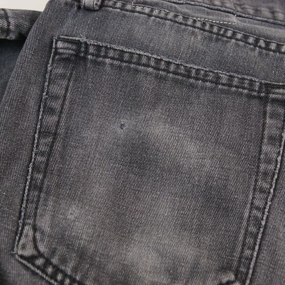 Rag & Bone RB 23X Jay Skinny Worn Rock Distressed Black Slub Jeans Mens Sz 33 - Picture 15 of 15